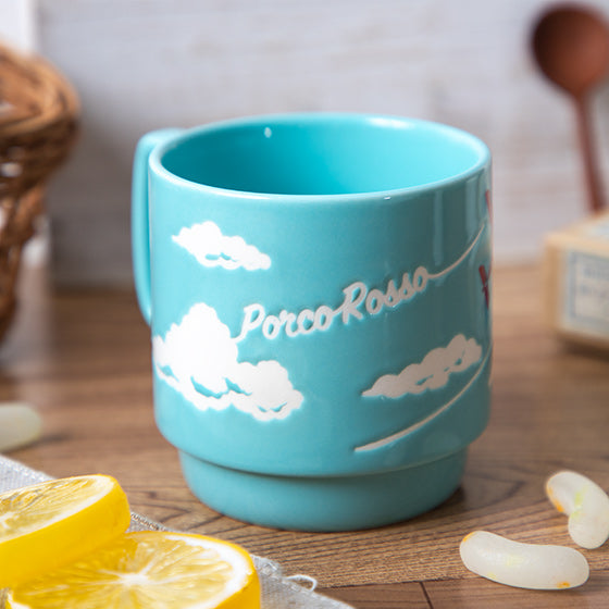 كوب سيراميك بشخصيات جيبلي بوركو روسو