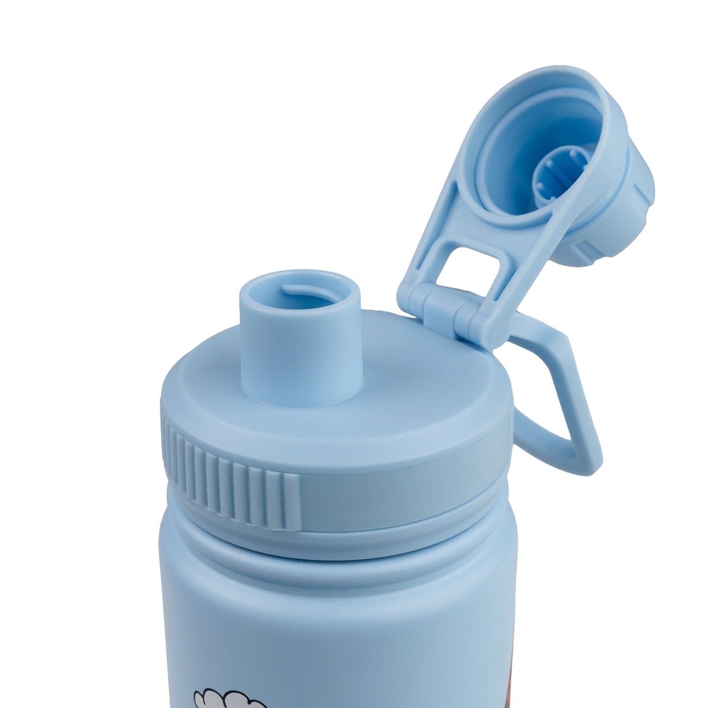 Nordicbuddies Moomin House Stainless Steel Water Bottle Blue 550ml