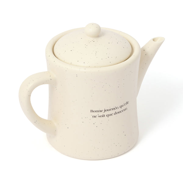 Le Cafe Teapot Ivory - Francfranc Limited