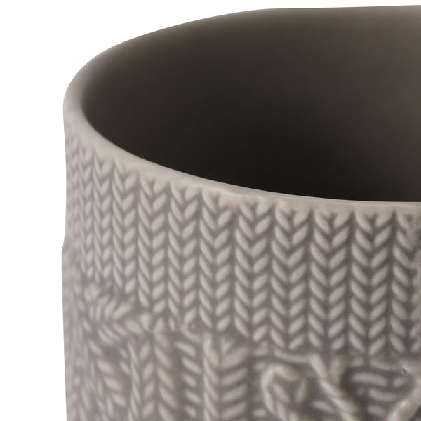 Knit Mug Brown - Francfranc Limited