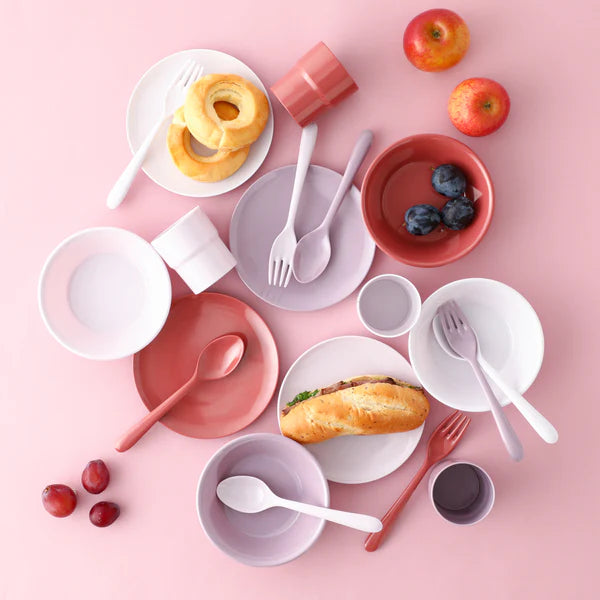 Melamine Cutlery 8pcs Set Pink - Francfranc Limited