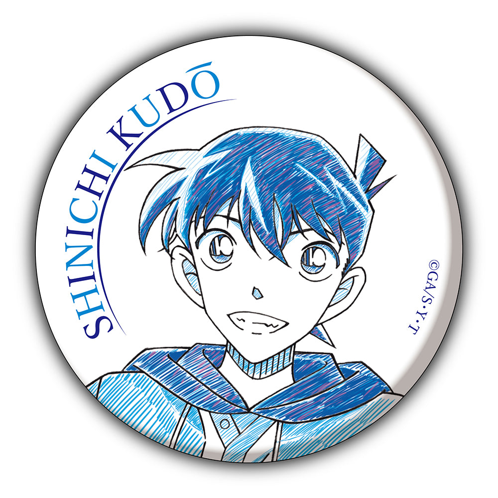 Detective Conan Pencil Art Badge Collection Vol. 7 (Shinichi)