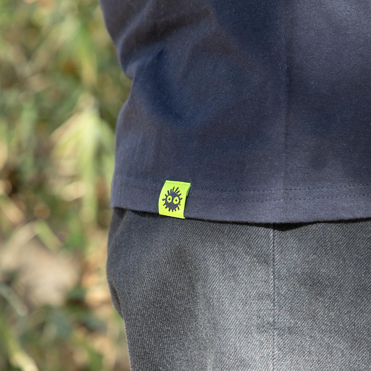 Totoro Fund Goods T-shirt (Umbrella) Navy -Ghibli Studio