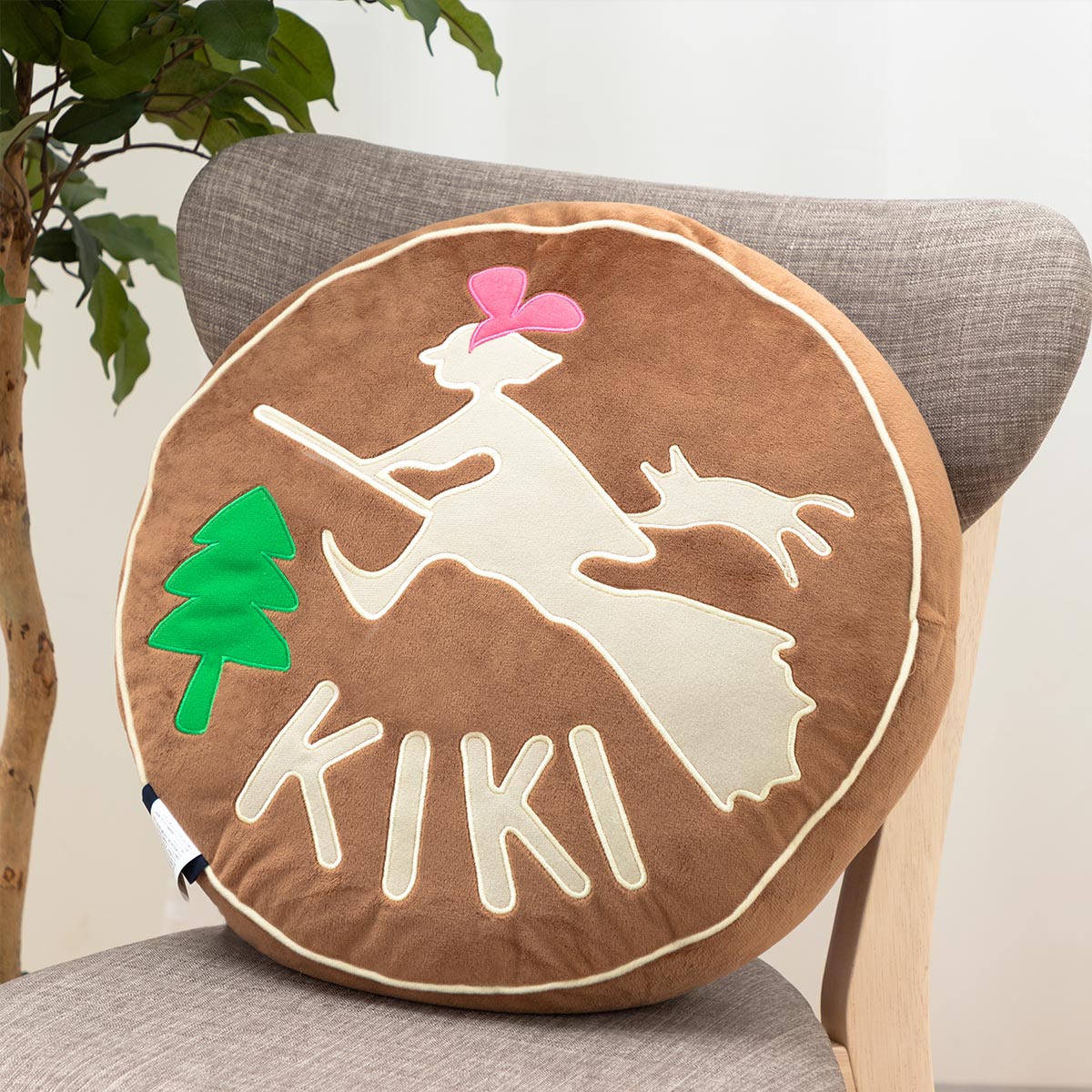 Kiki's Delivery Service Chocolate Cake Shaped Cushion - Ghibli Studio
