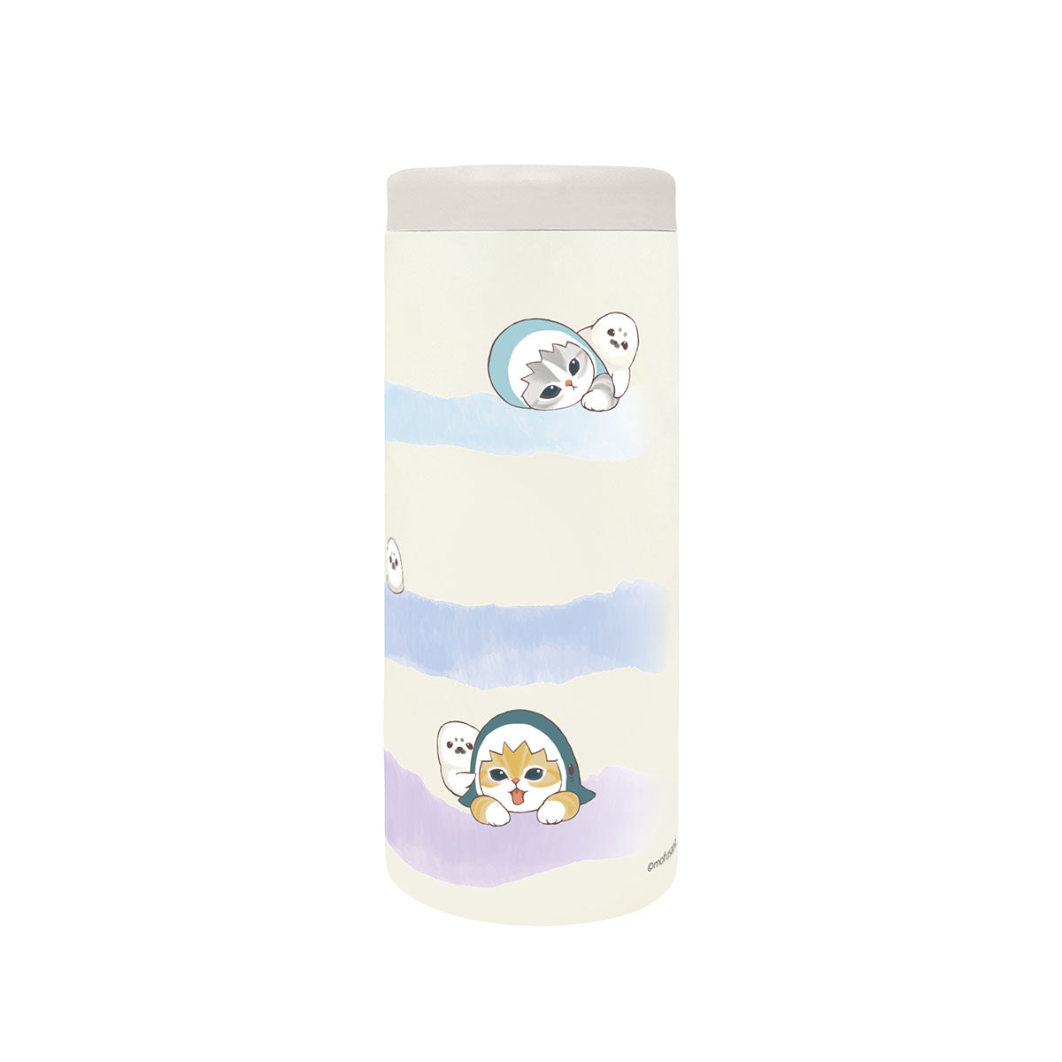 Mofusand Multi-Bottle 580ml Stainless Steel Insulated Pastel Shark Nyan