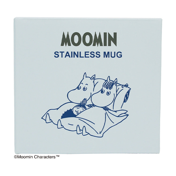Moomin Vacuum Insulated Stainless Steel Mug 350ml Light Blue
