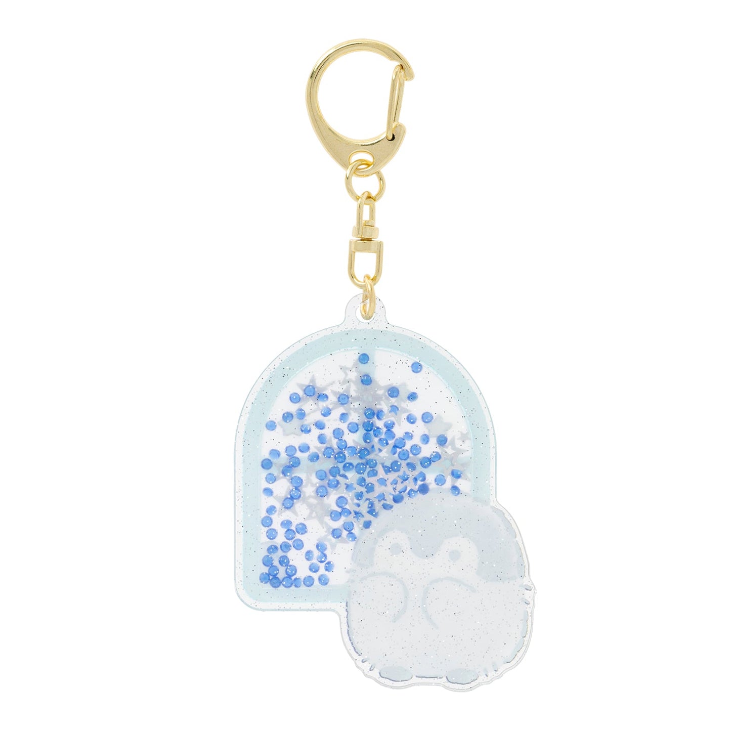 Gray Parka Service Koupen-chan Constellation Shaker Acrylic Keychain Shooting Star