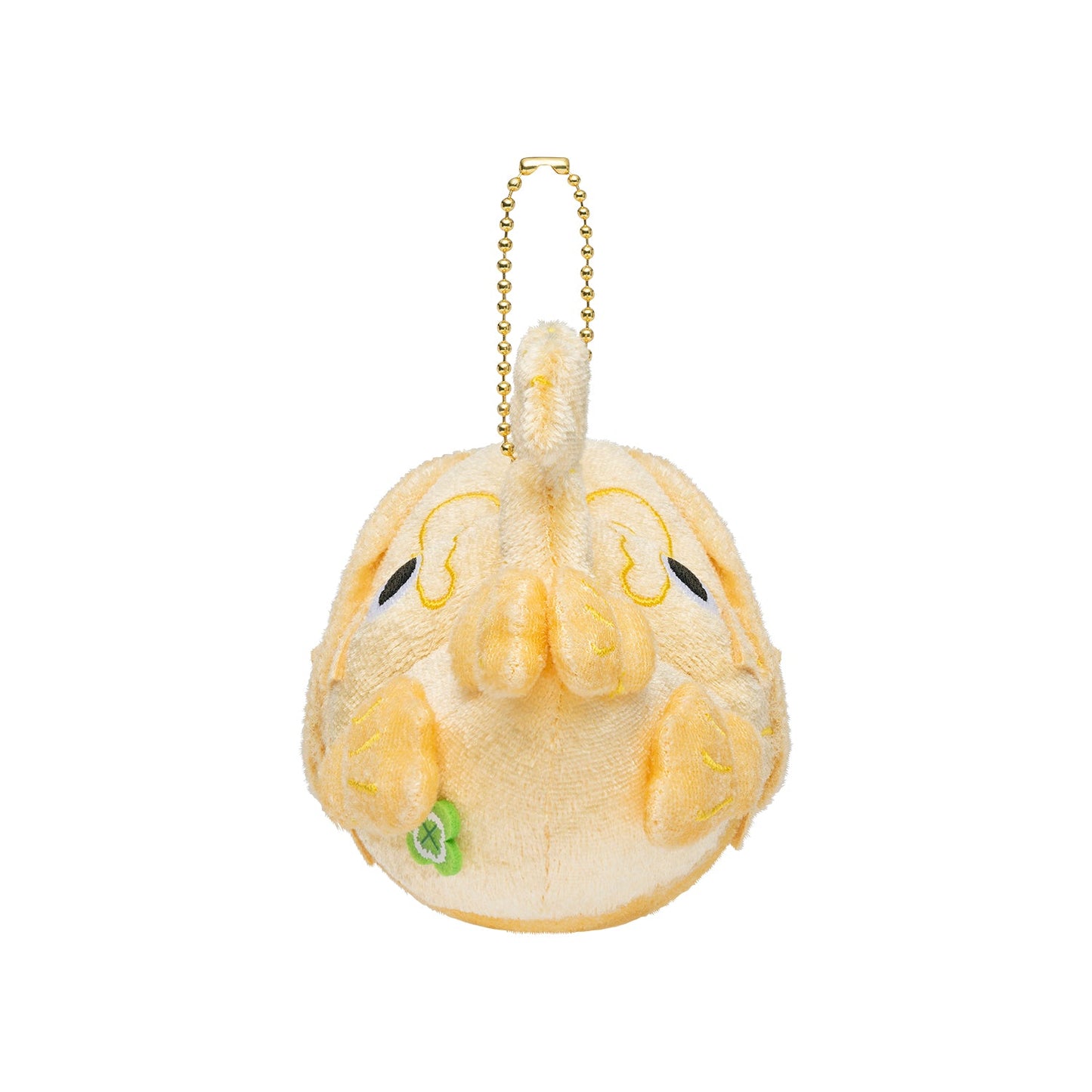 Koupen-chan Shachihoko Lying Down Plush Mascot Golden Toy 4.3in