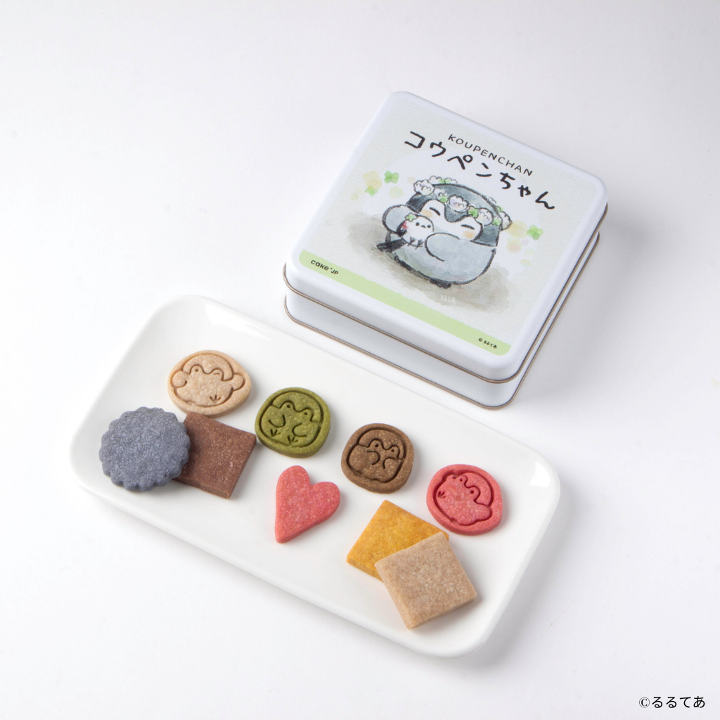 Koupen-chan Original Cookie Tin Assorted 38 Pieces