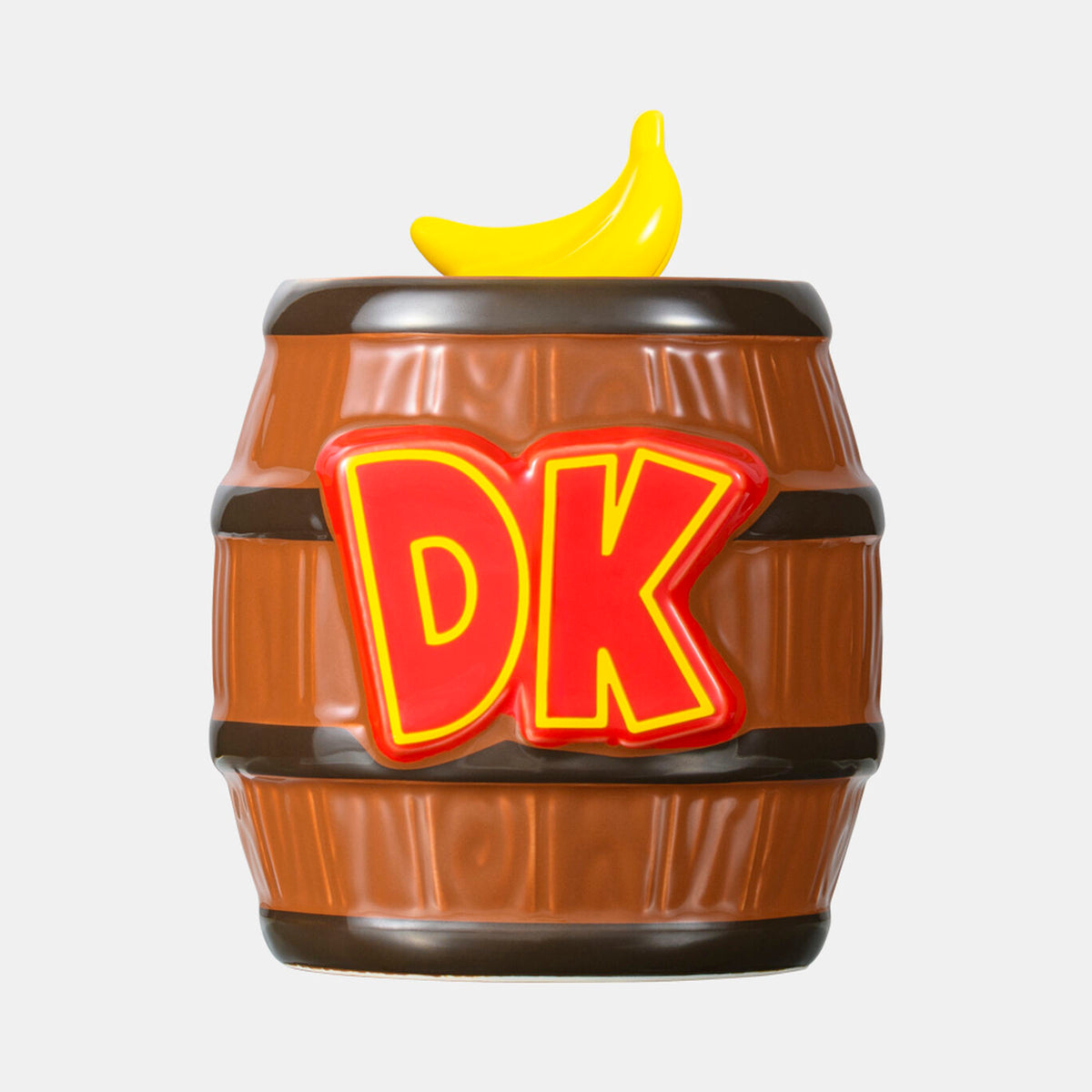 Donkey Kong DK Barrel Storage Canister Container