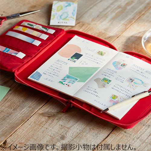 King Jim HITOTOKI NOTE Round Zip Notebook Comic Size Photo