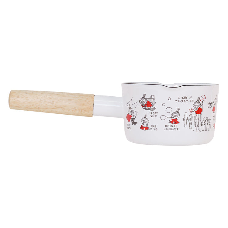 Fuji Horo Little My Enamel Milk Pan 12cm 800ml