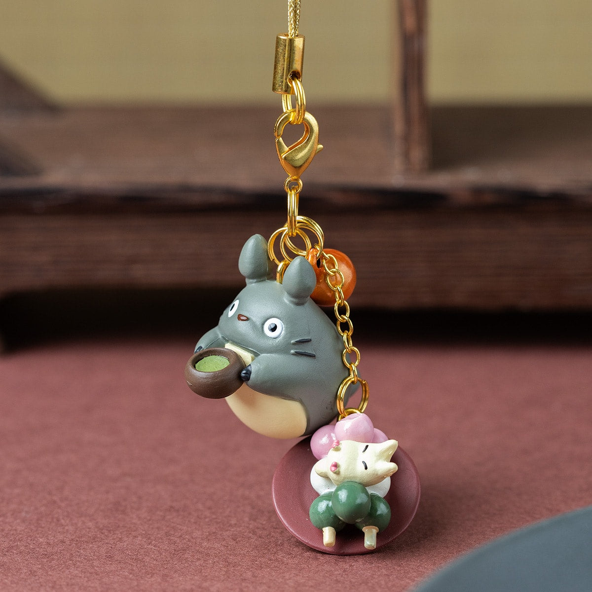 My Neighbor Totoro Japanese Sweets Dango Key Chain - Ghibli Studio