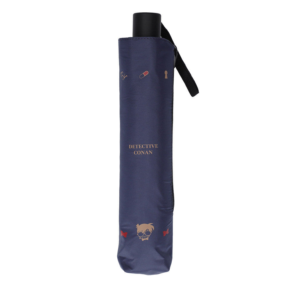 Detective Conan Plaza Weatherproof Folding Umbrella Navy