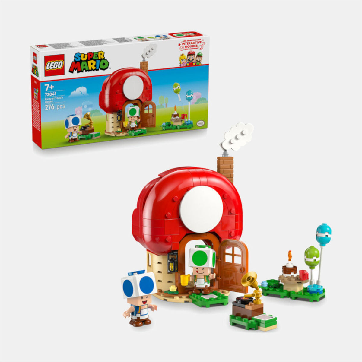 Nintendo Super Mario LEGO Toad House Home Party Set NSJ_8_BBAC9