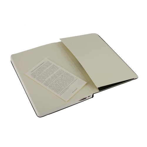 Moleskine Classic Hardcover Plain Notebook XL Size Black