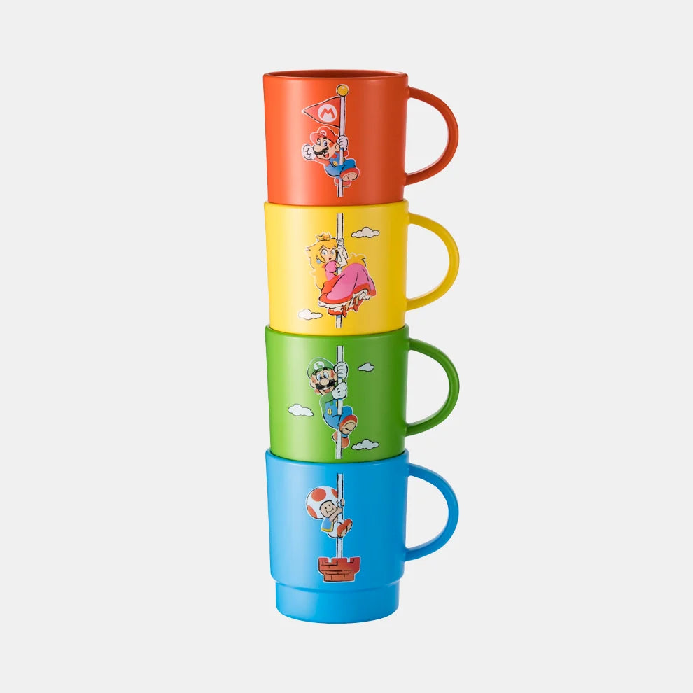 Nintendo Super Mario Family Life Stacking Cup Set