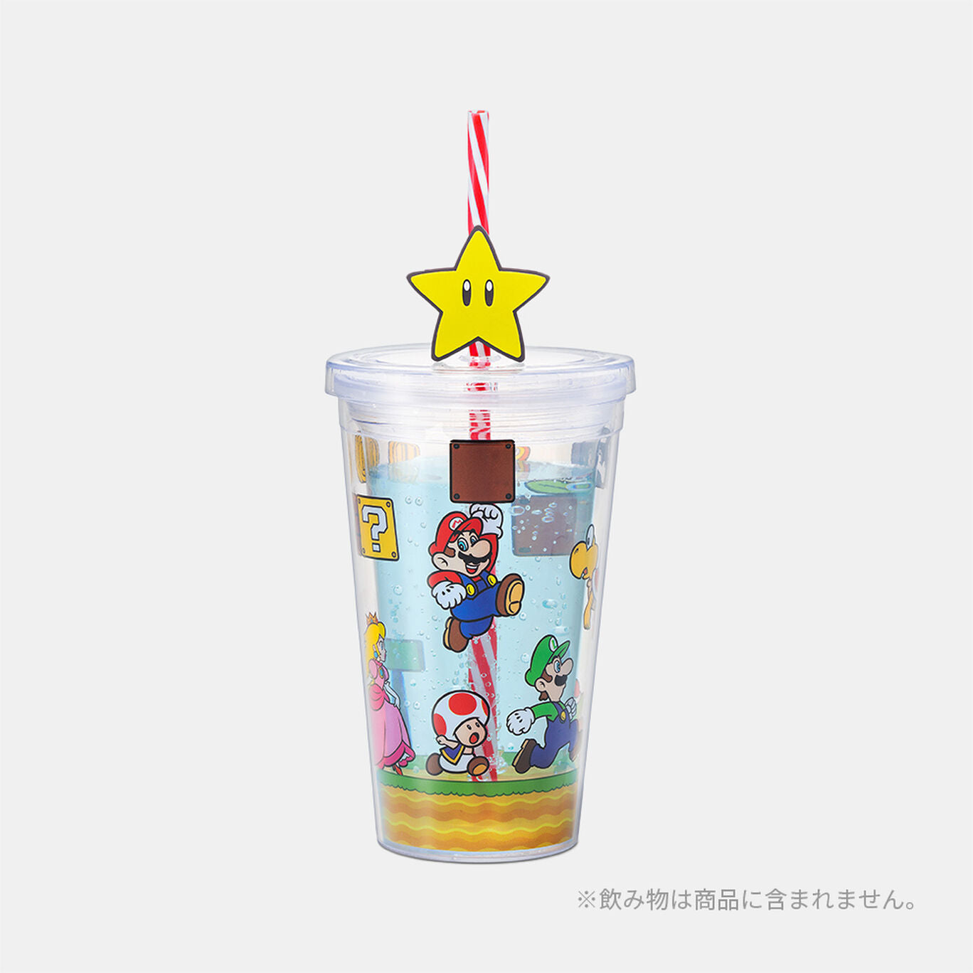 Nintendo Super Mario Characters Straw Tumbler Cup NSL_8_AAACW