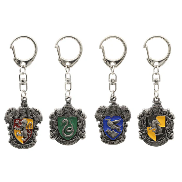 The Wizarding World of Harry Potter™ Hogwarts™ School of Witchcraft and Wizardry Keychain set (4 pieces) - Universal Studios Japan