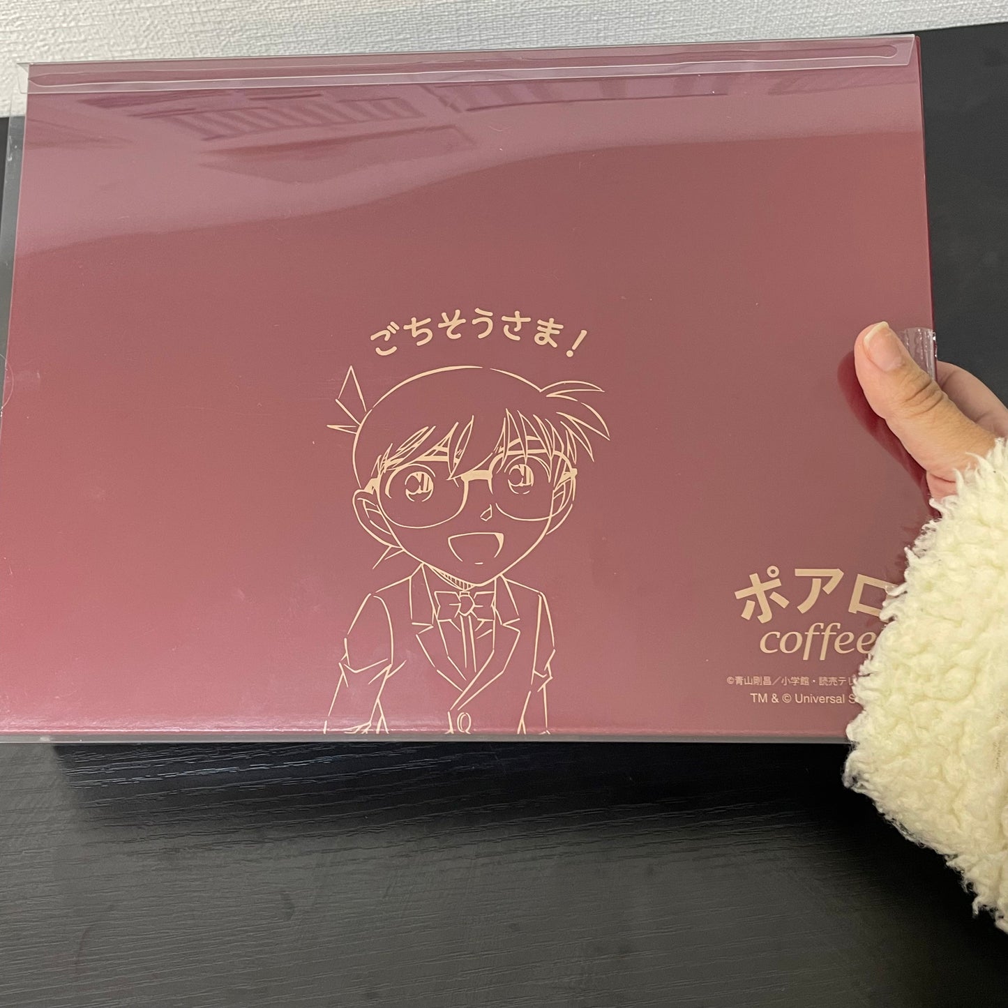 Detective Conan POALO Coffee Original Plate & Cutlery Set - Universal Studio Japan Limited