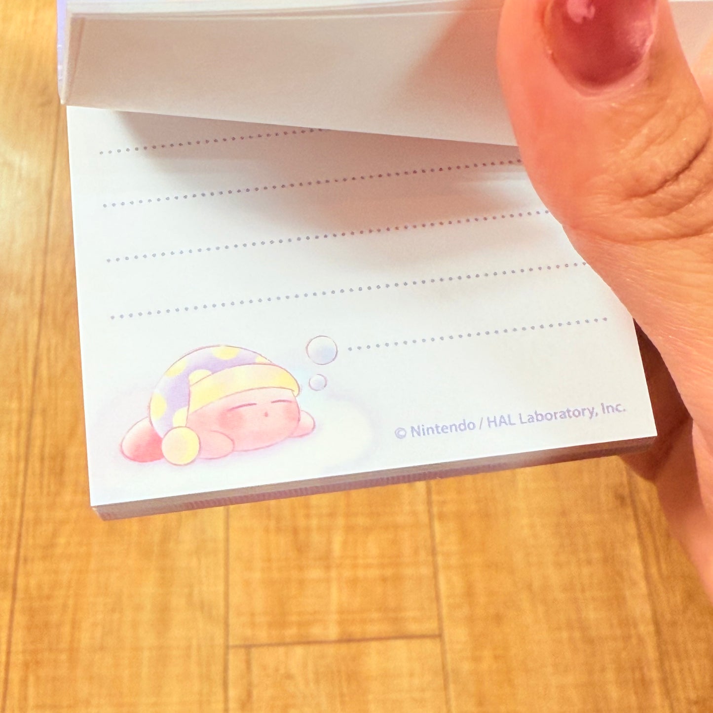 Kirby Pupupu Starlight Mini Memo pad