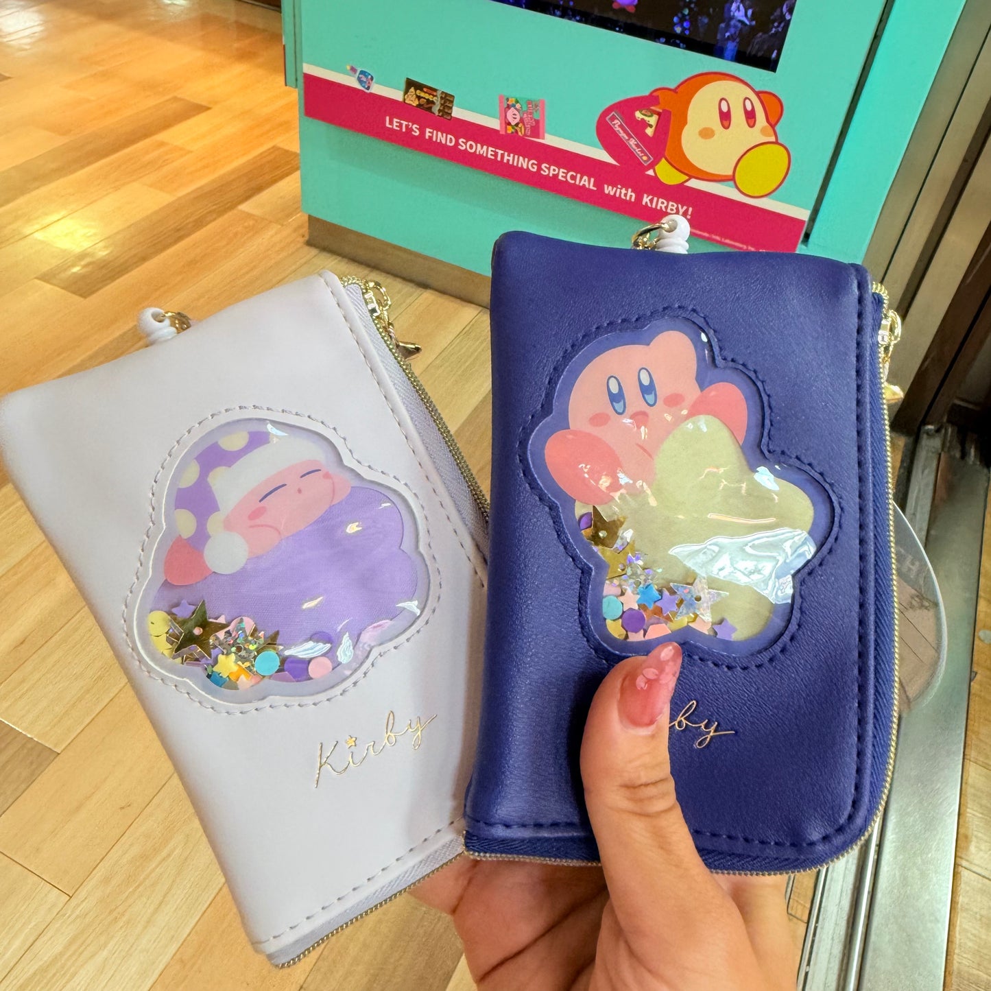 Kirby of the Sky Blue Key Pass Pouch
