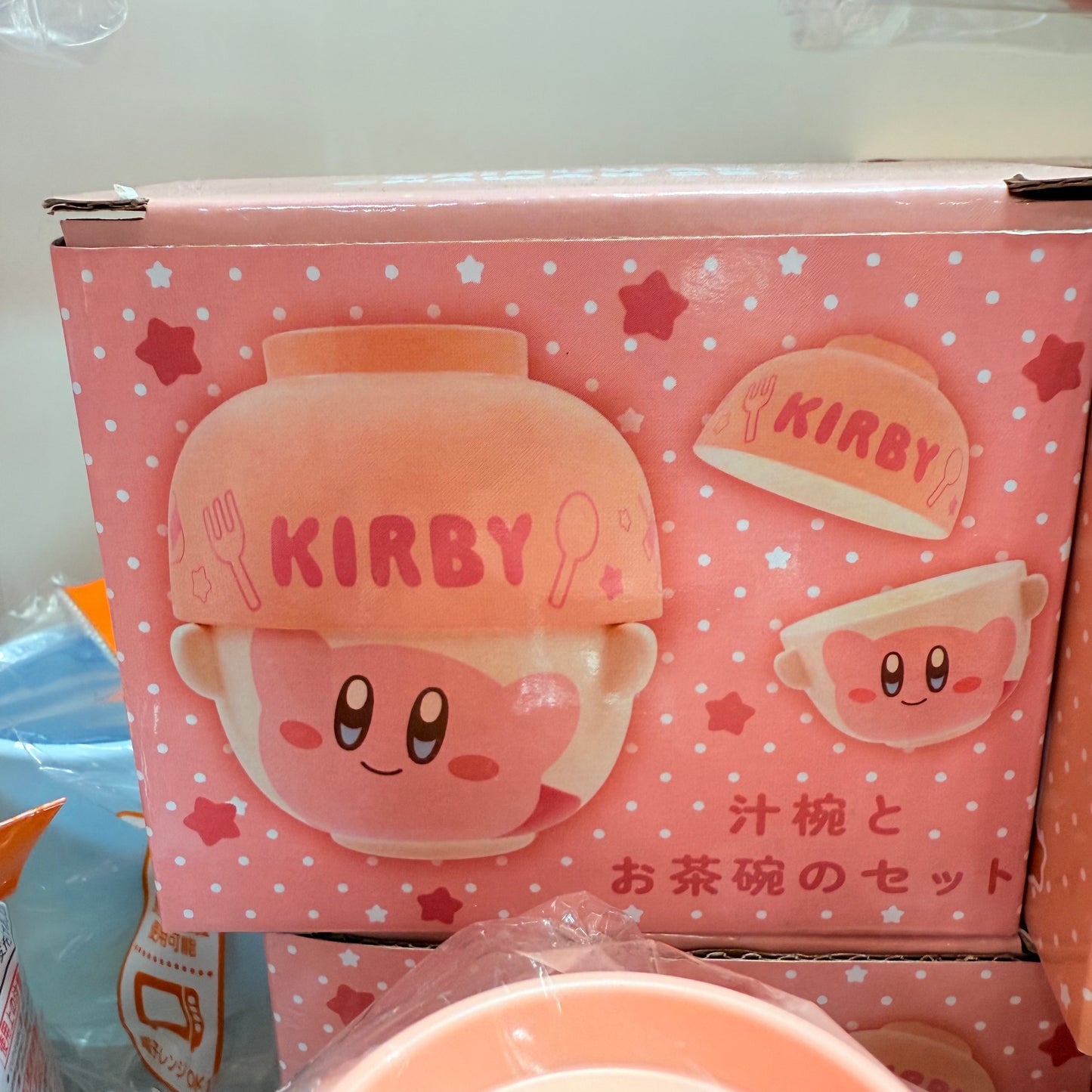 Kirby of the Stars Soup Bowl and Rice Bowl Set
