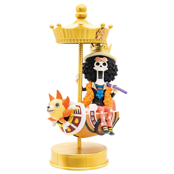 One Piece World Collectable Figure Merry & Sunny Go Round Set