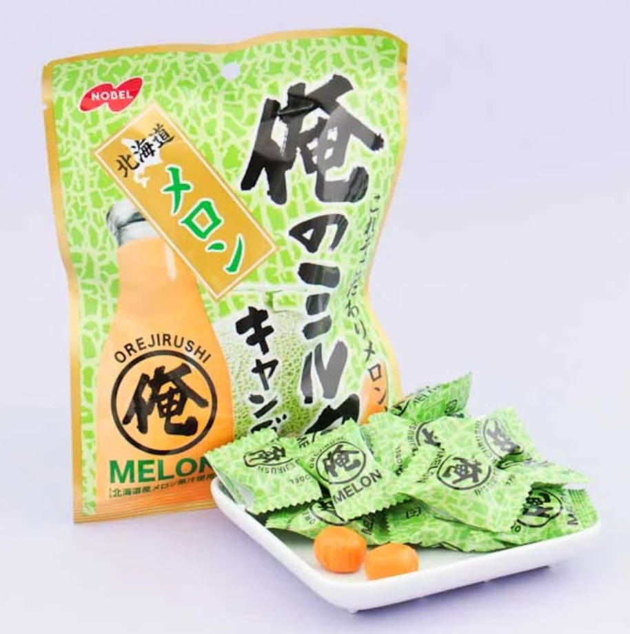 Nobel Ore No Milk Hokkaido Melon Candy 80g