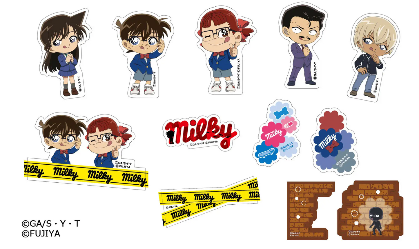 Detective Conan X Milky 8 Cookies Box