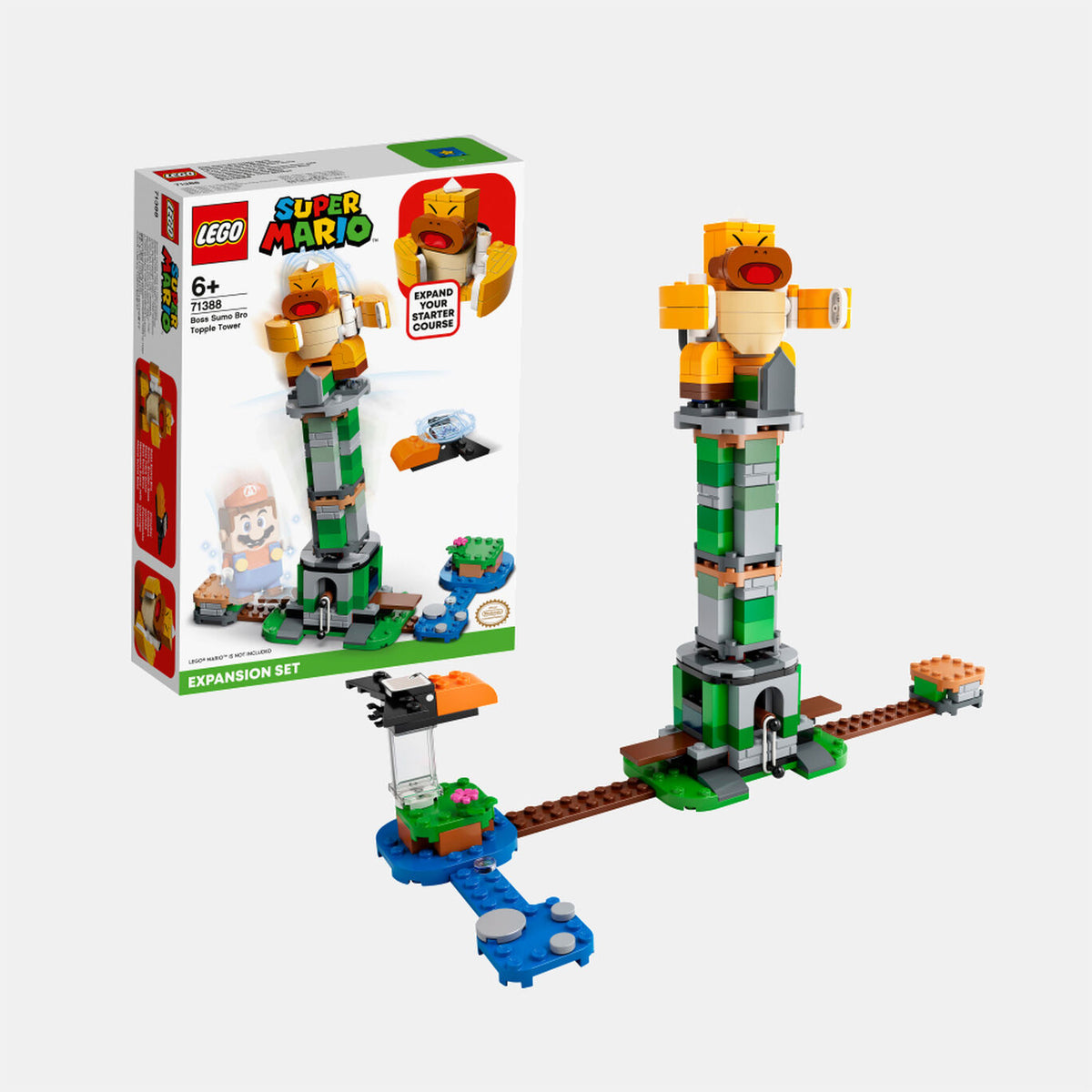 LEGO Super Mario Boss Sumo Bro Topple Tower Expansion Set NSJ_8_BBAA2