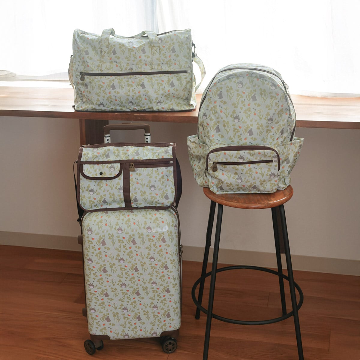 My Neighbor Totoro Compact Boston Bag- Ghibli Studio