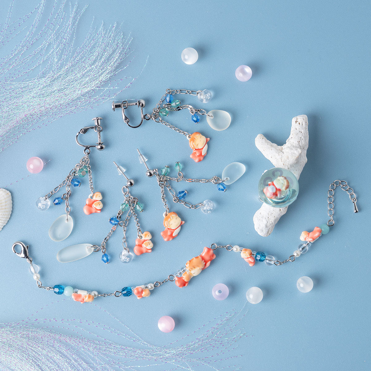 Ponyo on the Cliff by the Sea Bracelet Ponyo's Greeting