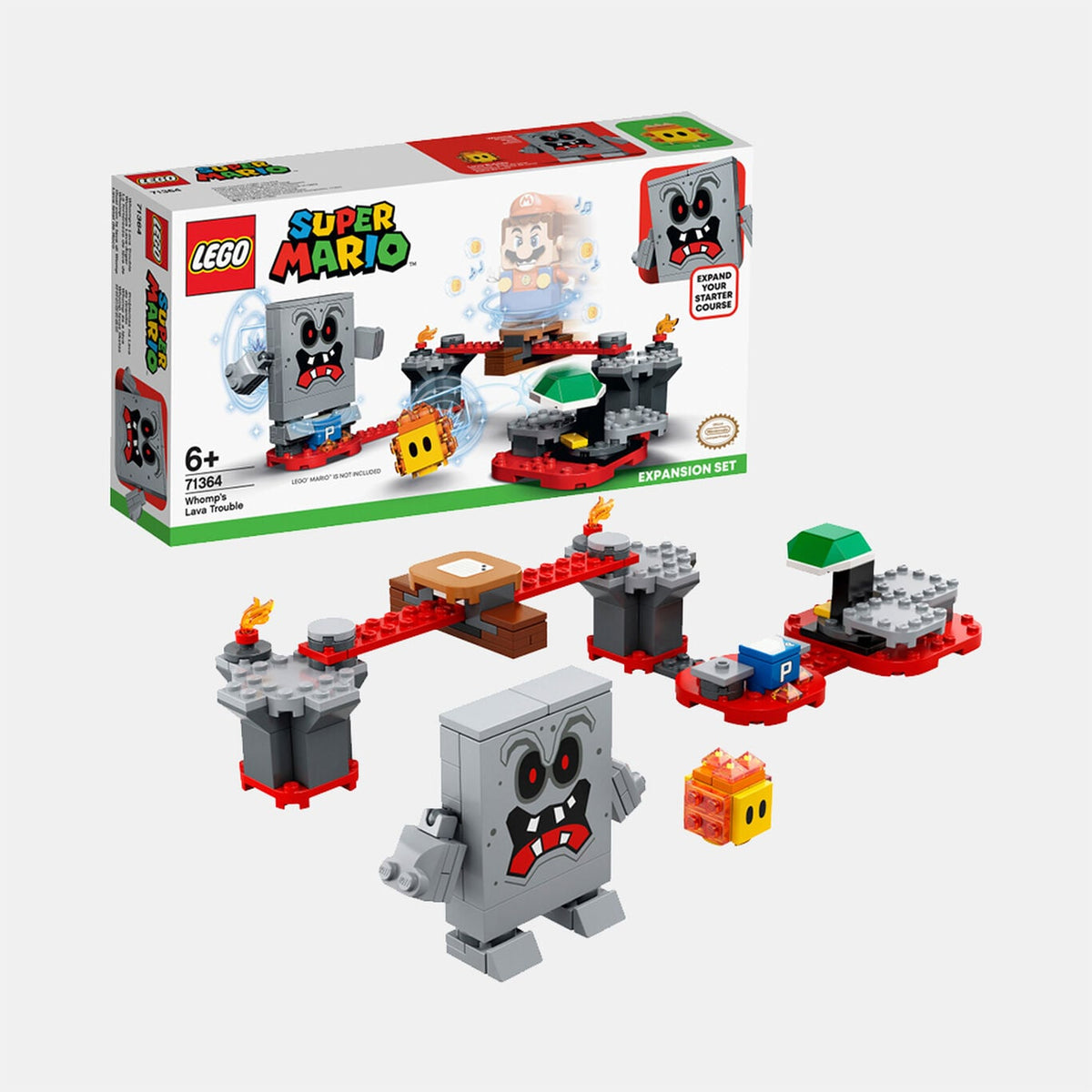 LEGO Super Mario Whomp's Lava Trouble Expansion Set NSJ_8_BBAAF