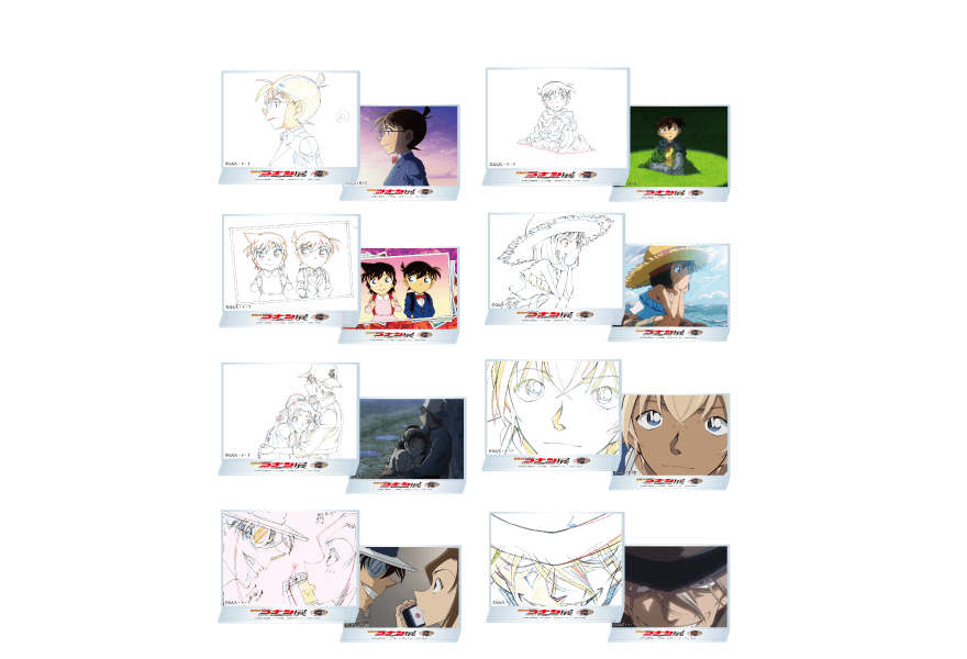 Conan 30th Anniversary Lenticular acrylic stand (random, 8 types)