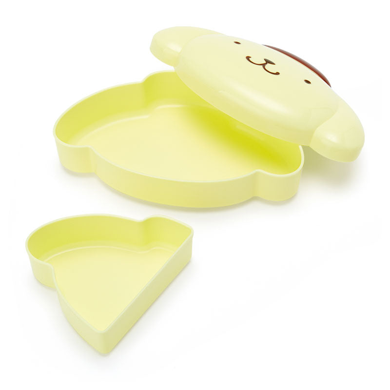 Pompompurin Face-shaped Lunch Box - Sanrio Japan