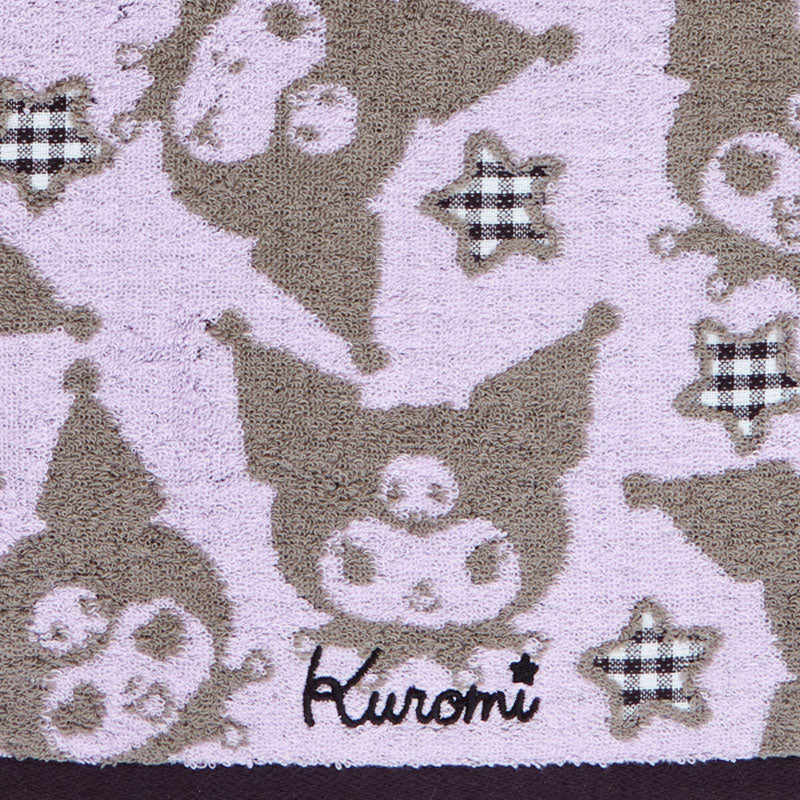 Kuromi Antibacterial Face Towel - Sanrio Japan