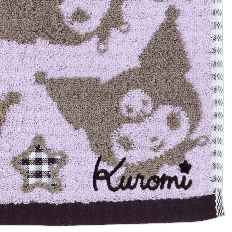 Kuromi Antibacterial Hand Towel - Sanrio Japan