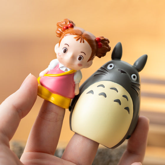 Ghibli Characters Totoro Finger Puppet Set (10 pcs)