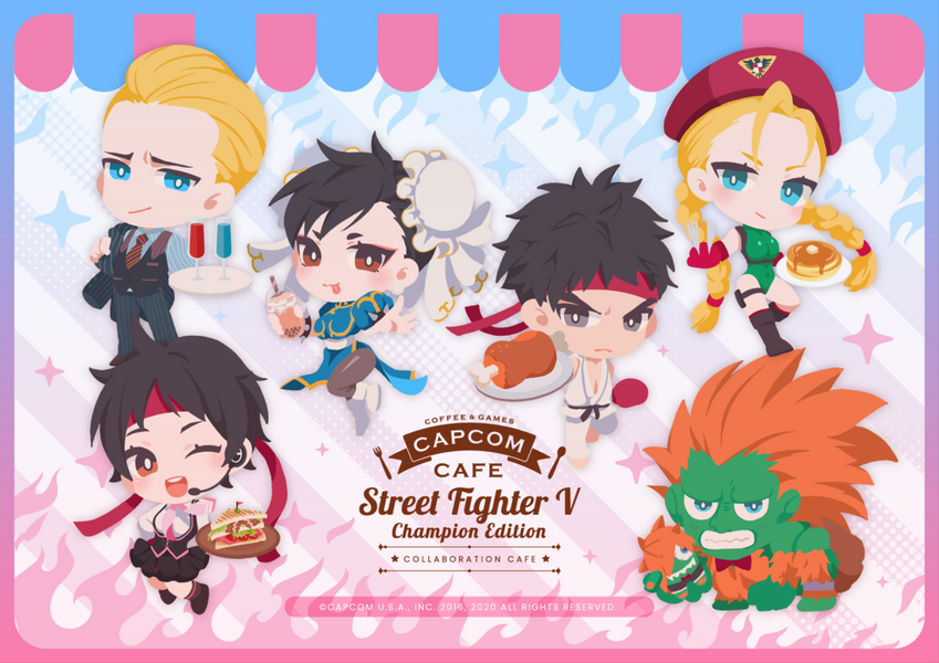 Capcom cafe Street Fighter 5 Champion Edition~