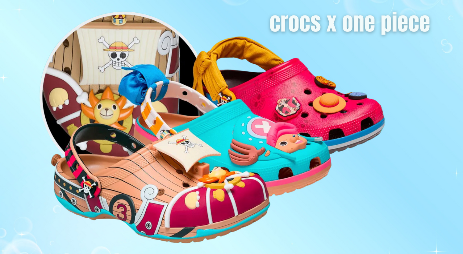 crocs x one piece