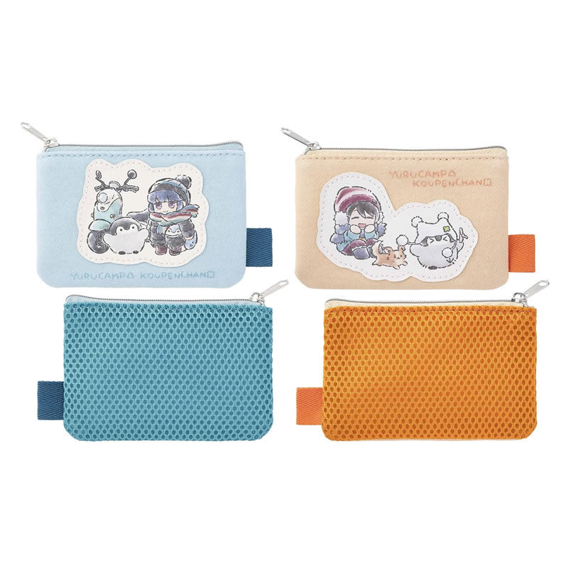 Yuru Camp x Koupen chan Small Pouch 2pcs Set