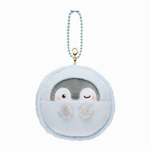 Koupen chan Macaron Plush Toy Keychain - Blue