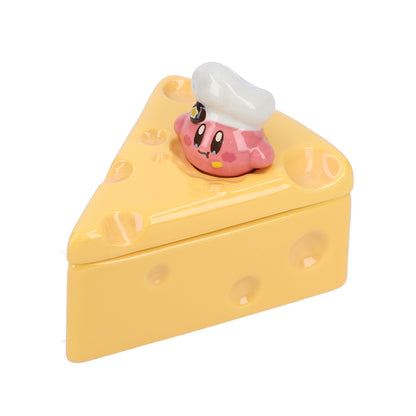 Kirby on Cheese Ceramic Lid Canister - Exclusive from the Official Kirby Cafe