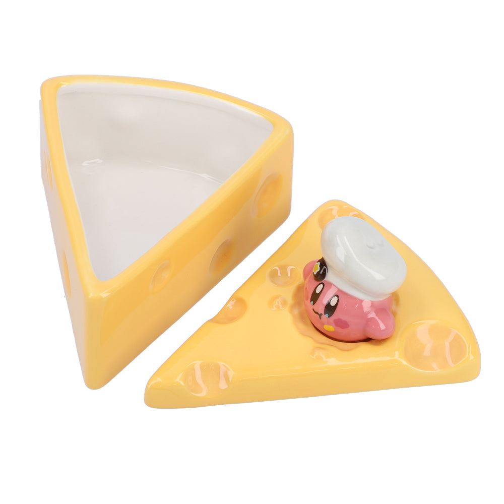 Kirby on Cheese Ceramic Lid Canister - Exclusive from the Official Kirby Cafe