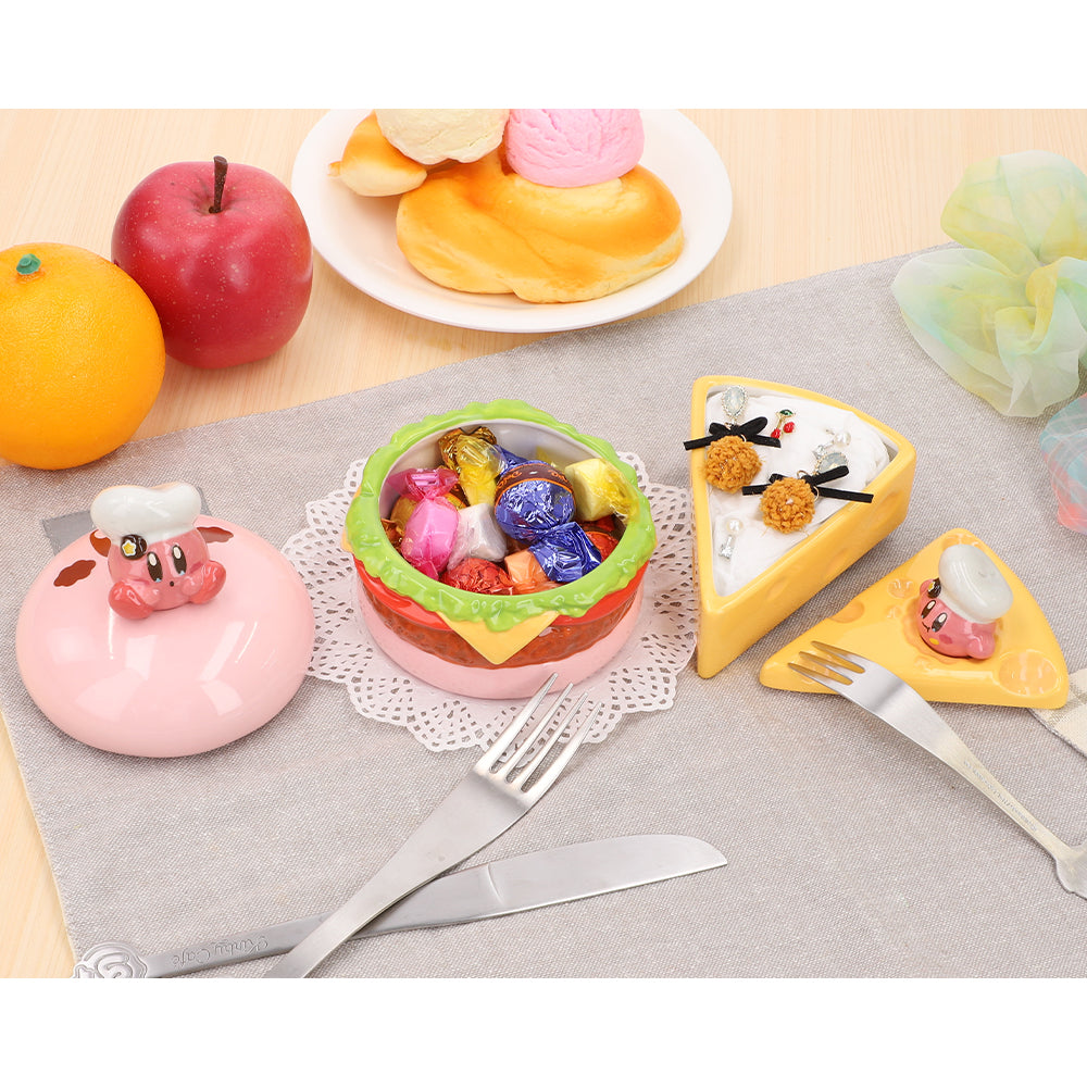 Kirby on Cheese Ceramic Lid Canister - Exclusive from the Official Kirby Cafe