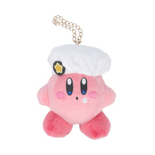 قم بتحميل الصورة في عارض الصور، Kirby the Chef Plushie &amp; Key Chain - Exclusive from the Official Kirby Cafe