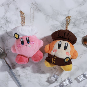 Kirby the Chef Plushie & Key Chain - Exclusive from the Official Kirby Cafe