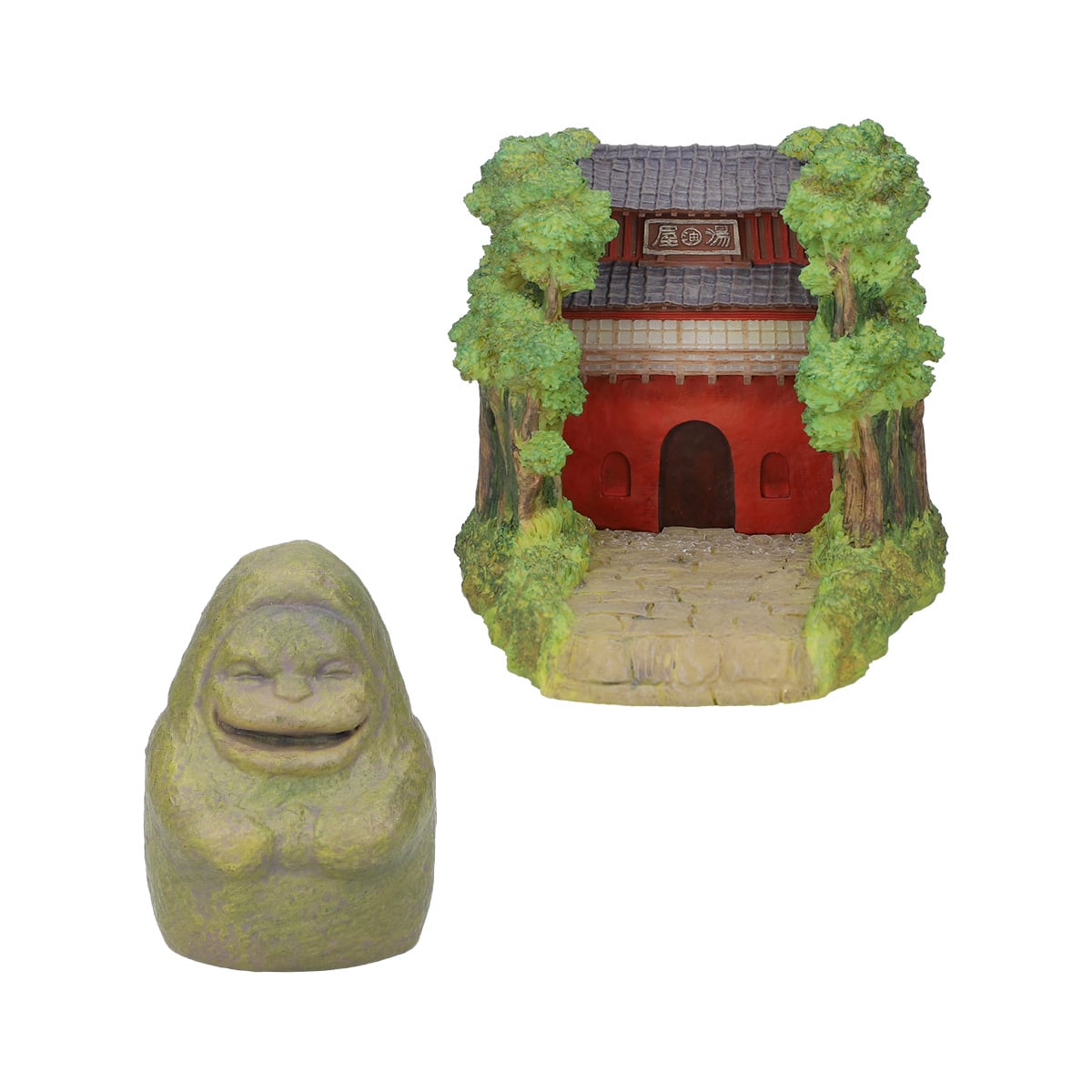 Donguri Republic Spirited Away Stone Statue Tunnel Diorama Tray 4990593563388