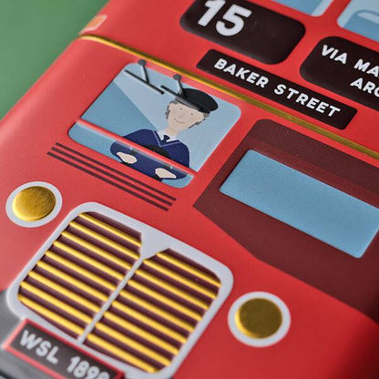 Walkers London Bus Tin Shortbread 250g Christmas